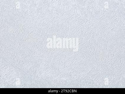 Background of paper textural uniform light gray wallpaper with white strokes. Stock Photo
