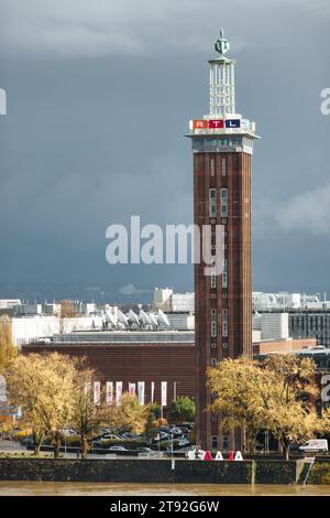 RTL Deutschland, RTL Germany in Cologne, Germany. Television broadcast center of RTL Deutschland, German media company. Stock Photo