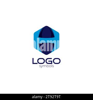 H Hexagon Logo Modern Design. Letter H Logo Stock Vector