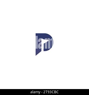P Door logo Symbol. Letter P Icon Stock Vector