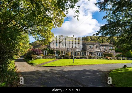 Kettlewell is a village in Upper Wharfedale, North Yorkshire, England. Historically part of the West Riding of Yorkshire, a beautiful little village i Stock Photo