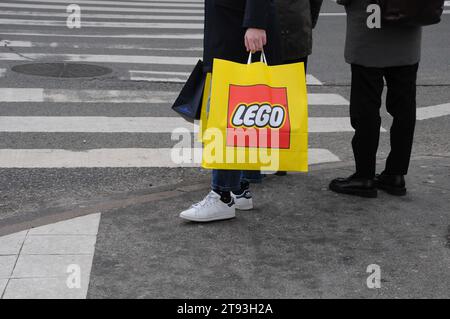 Copenhagen, Denmark /26 October. 2023/.Christmas shoppes with shopping ...