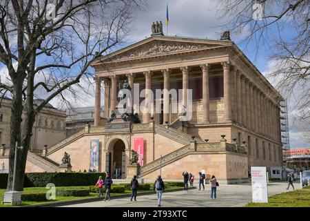 Alte Nationalgalerie, Museumsinsel, Mitte, Berlin, Deutschland *** Old National Gallery, Museum Island, Mitte, Berlin, Germany Credit: Imago/Alamy Live News Stock Photo