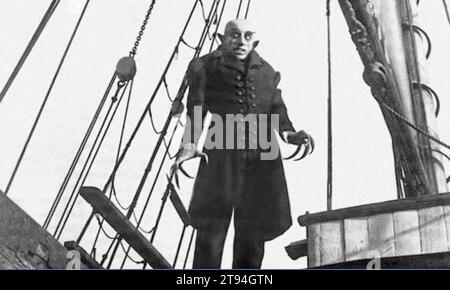 NOSFERATU  1922 Prana Film silent movie with Max Schreck Stock Photo