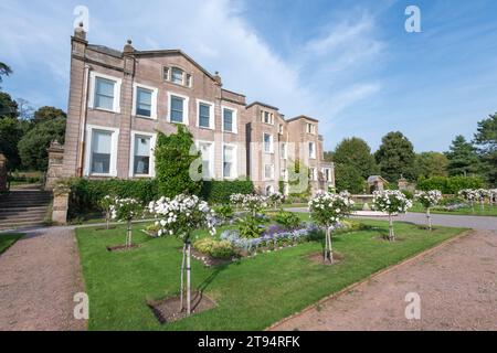 Taunton.Somerset.September 9th 2023.The South Terrace is in bloom at  Hestercombe House and Gardens in Somerset Stock Photo
