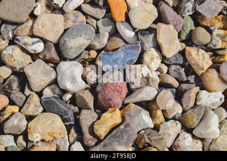 stones on a beach Stock Photo