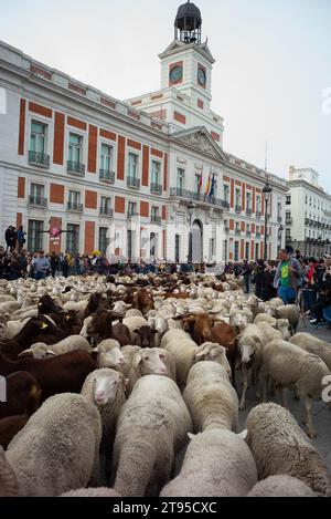 Transhumance festival in Madrid Featuring: Atmosphere Where: Madrid, Spain When: 22 Oct 2023 Credit: Oscar Gonzalez/WENN Stock Photo