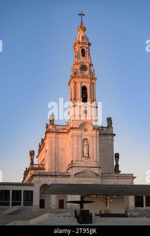 Sanctuary of Our Lady of the Rosary of Fátima in Fátima, Portugal. Stock Photo