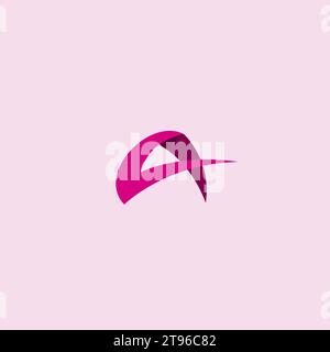 Letter A Abstract Logo Symbol. A Initial Logo Stock Vector