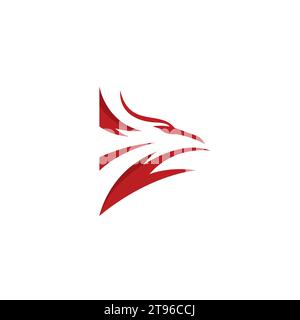 Eagle Abstract Logo Simple Design. Eagle Logo Stock Vector