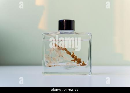 aroma diffuser on a light background, aromatherapy Stock Photo