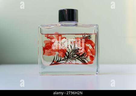 aroma diffuser on a light background, aromatherapy Stock Photo