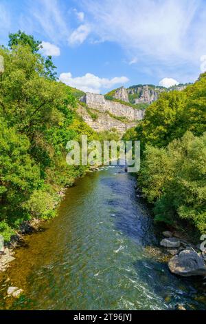 View of the Iskar River and Gorge, in the Balkan Mountains, Bulgaria Stock Photo