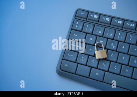 The image can be used in various contexts, such as educational materials, websites, or presentations related to digital safety, password protection, a Stock Photo