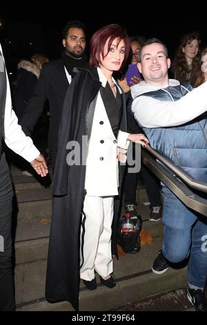 23rd November 2023. British-American TV personality and music manager SHARON OSBOURNE ATTENDS ROLLING STONE UK AWARDS IN COLLABORATION WITH RÉMY MARTIN AT ROUNDHOUSE IN LONDON Credit: John Davies/Alamy Live News Stock Photo