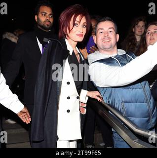 23rd November 2023. British-American TV personality and music manager SHARON OSBOURNE ATTENDS ROLLING STONE UK AWARDS IN COLLABORATION WITH RÉMY MARTIN AT ROUNDHOUSE IN LONDON Credit: John Davies/Alamy Live News Stock Photo