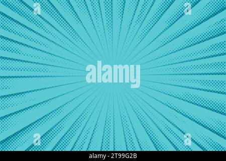 Comic background. Pop art texture. Starburst check cartoon style. Anime mark design with explosion effect for prints. Fun dot pattern. Checks backdrop Stock Vector