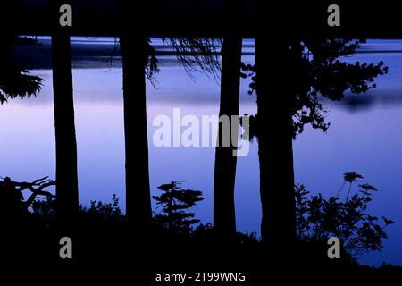 Olallie Lake, Olallie Lake Scenic Area, Mt Hood National Forest, Oregon Stock Photo