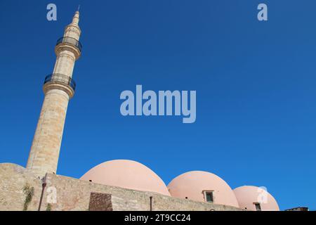 Nerantzès mosque in rethymno in crete in greece Stock Photo
