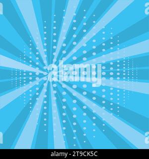 Colored comic page background Vector Stock Vector