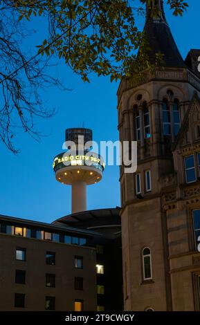 Radio City Tower in Liverpool (St. John's Beacon) Stock Photo