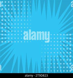 Colored comic page background Vector Stock Vector