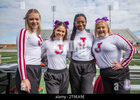 Iowa Colony, Texas, USA. 24th Nov, 2023. Jasper Bulldogs head coach ...