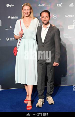 Andrea GERHARD, Schauspielerin, und David BEHLE, Roter Teppich, Red ...