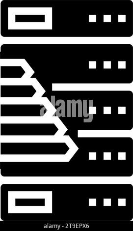 heat pump energy efficient glyph icon vector illustration Stock Vector ...