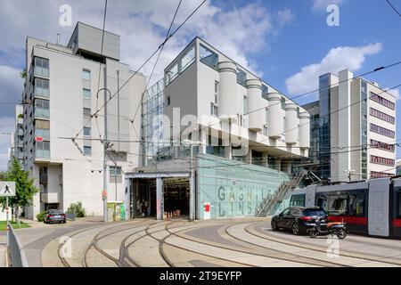 Wien, Straßenbahnremise Ottakring // Vienna, Tramway Depot Ottakring Stock Photo