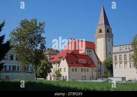 Budapest, Reformierte Kirche, Varosligeti fasor 5-7, Aladar Arkay 1911-1913 // Budapest, Fasori Reformed Church, Varosligeti fasor 5-7, Aladar Arkay 1 Stock Photo