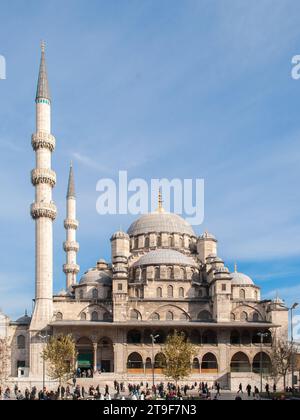 The Yeni Cami mosque in Istanbul Stock Photo