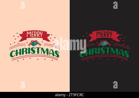 Christmas 3d editable premium text effect Stock Vector