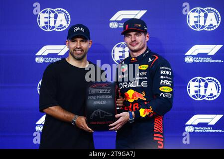 Abu Dhabi, United Arab Emirates. 25th Nov, 2023. after qualifying ahead of Formula 1 Abu Dhabi Grand Prix at Yas Marina Circuit on November 25, 2023 in Abu Dhabi, United Arab Emirates. (Credit Image: © Beata Zawrzel/ZUMA Press Wire) EDITORIAL USAGE ONLY! Not for Commercial USAGE! Stock Photo