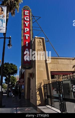 Hollywood, USA. 21st Nov, 2023. The Newly Re-opened Egyptian Theater In ...