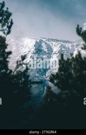 Winter landscape in Bulgarian mountains Stock Photo - Alamy