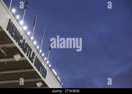 Newcastle Upon Tyne, UK. 25th Nov, 2023. General view during the Premier League match at St. James' Park, Newcastle Upon Tyne. Picture credit should read: Nigel Roddis/Sportimage Credit: Sportimage Ltd/Alamy Live News Stock Photo
