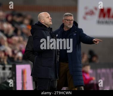 Steven Naismith, manager and coach of Heart of Midlothian refered to as ...