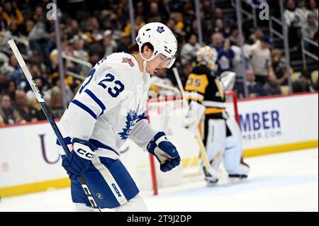 Toronto Maple Leafs' Matthew Knies Plays During An NHL Hockey Game ...