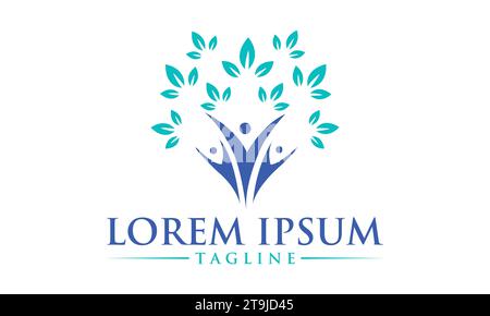 The Best Healthy Logo and Pharmacy Logo, Abstract Logo, Vector Logo Stock Vector