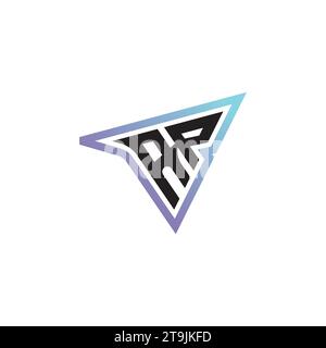 AP letter combination cool logo esport or gaming initial logo as a inspirational concept design Stock Vector