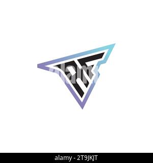 AF letter combination cool logo esport or gaming initial logo as a inspirational concept design Stock Vector