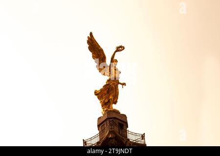 Angel of Independence Monument in Mexico City, Mexico Stock Photo