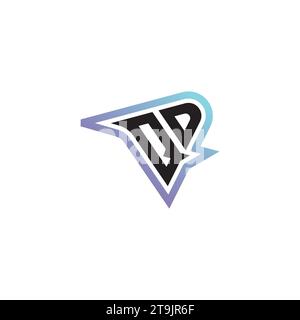 QD letter combination cool logo esport or gaming initial logo as a inspirational concept design Stock Vector