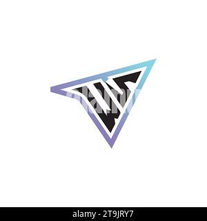 WS letter combination cool logo esport or gaming initial logo as a inspirational concept design Stock Vector