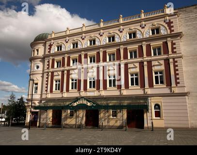 The exterior of the Lyceum in Sheffield. The theatrew is built in the proscenium arch style Stock Photo