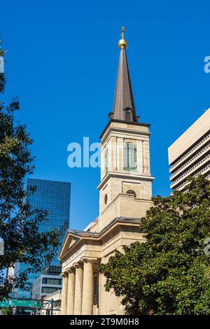 Exterior of the Basilica of Saint Louis, King of France in St Louis Missouri Stock Photo