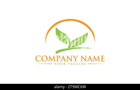 Leaf Logo Design Professional Logo Design Stock Vector