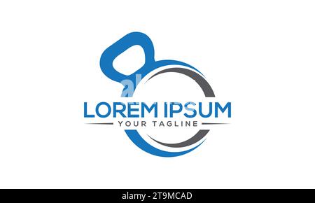 GYM Logo Design Stock Vector