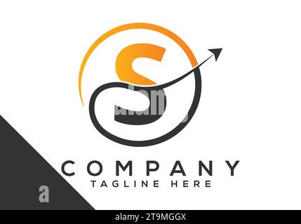 Letter S Finance Logo Design Vector Template. Marketing And Financial Business Logo. Stock Vector
